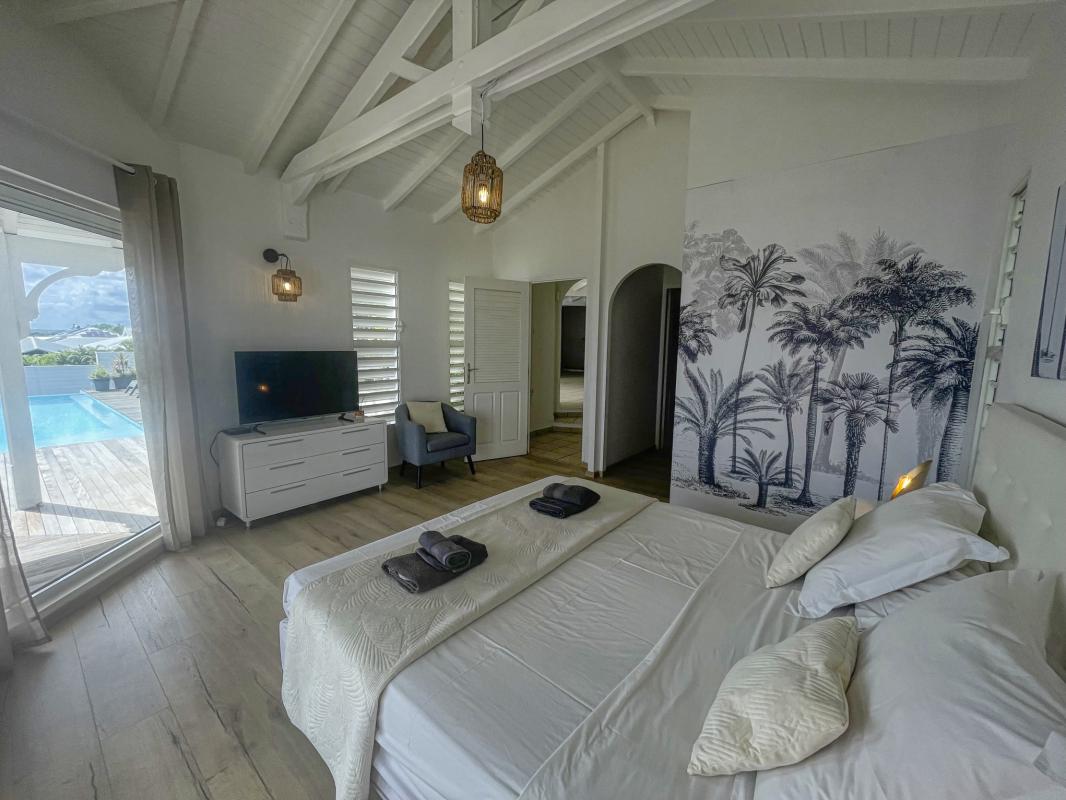 17.Location villa piscine vue mer Ste Anne Guadeloupe_Suite Parentale